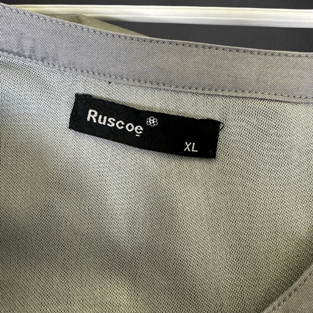 💥$10💥Ruscoe Metallic Silver Dress #112 - Picture 11 of 16